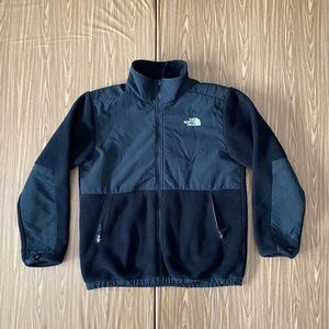 Black The North Face Denali Jacket. Boys XL